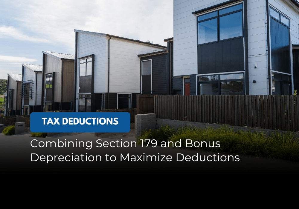 Combining Section 179 and Bonus Depreciation 